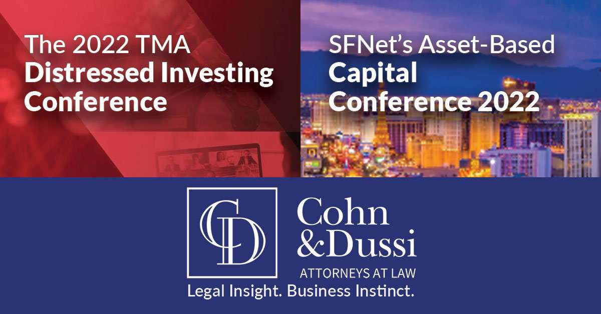 TMA Distressed Investing & AssetBased Capital Conferences