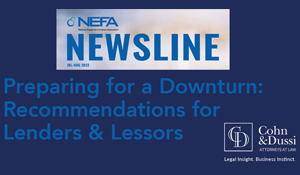 NEFA Newsline: How Lenders & Lessors Can Prepare for a Downturn